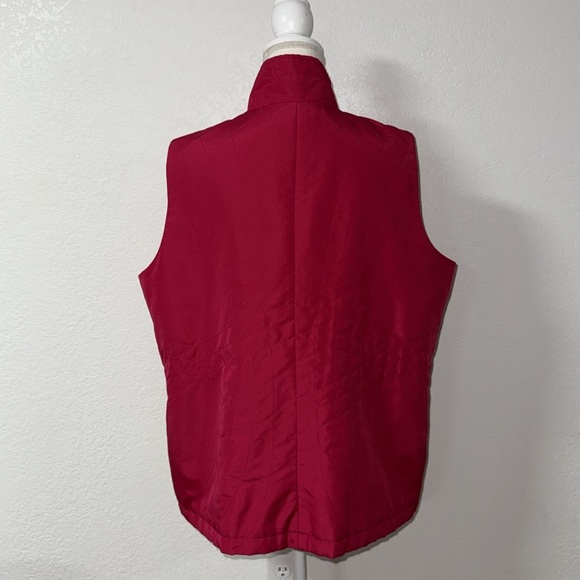 Women's Pink Sleeveless Jacket - Picture 3 of 8